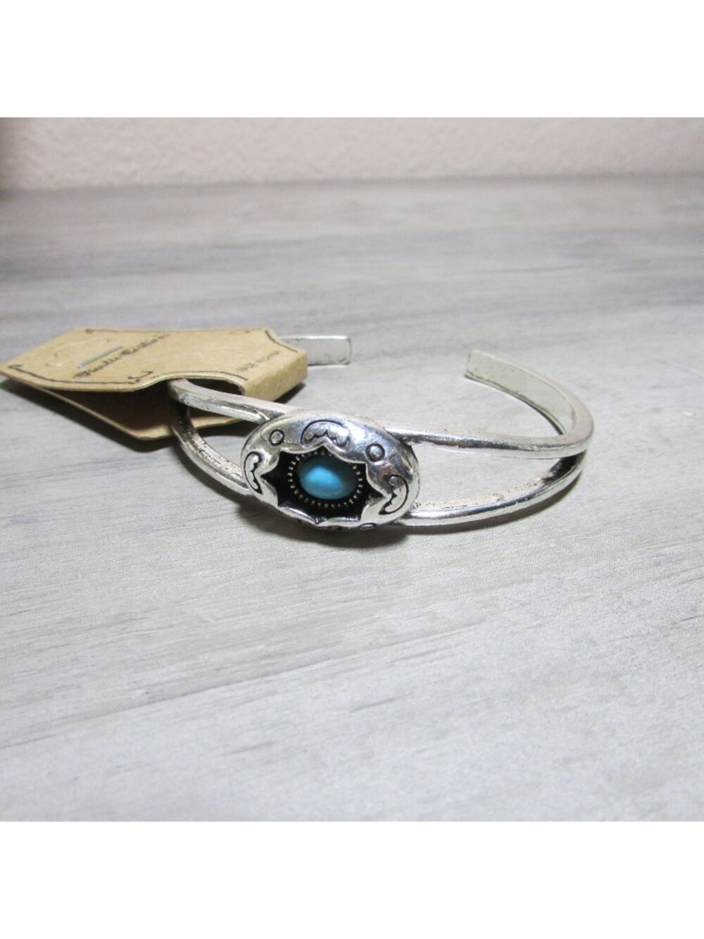 Montana West Rustic Couture's Western Turquoise Cuff Adjustable Bracelet - RCW-1